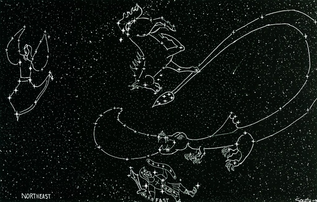 Winter Bible Constellations (darker)www.signsofheaven.org share-alike license