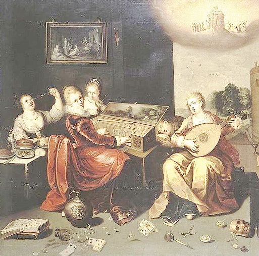 Francken Hieronymus the Younger - Parable of the Wise and Foolish Virgins - c 1616 - Wikipedia - Public Domain