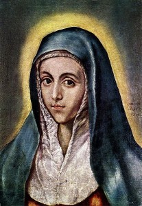 http://commons.wikimedia.org/wiki/File:El_Greco_-_The_Virgin_Mary_-_WGA10504.jpg