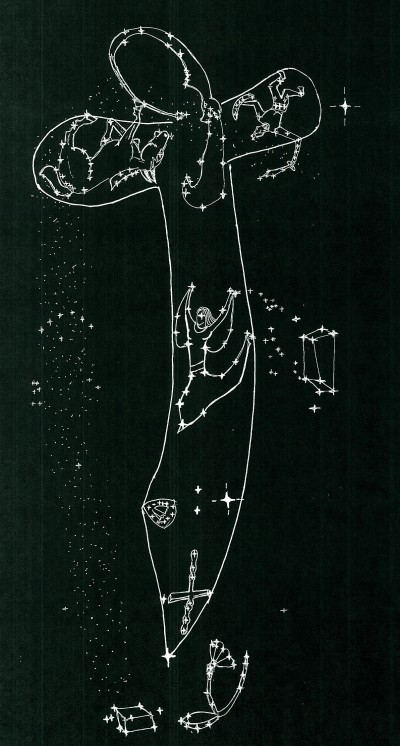 Glittering Sword Constellation www.theheavensdeclare.net