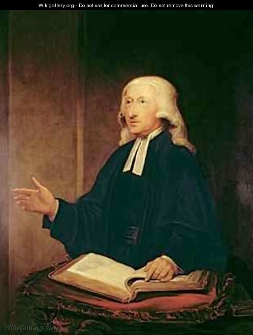 Hamilton Portrait of John Wesley-1703-1791 www.wikigallery.org