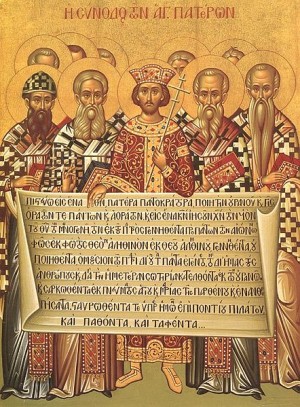 http://en.wikipedia.org/wiki/File:Nicaea_icon.jpg