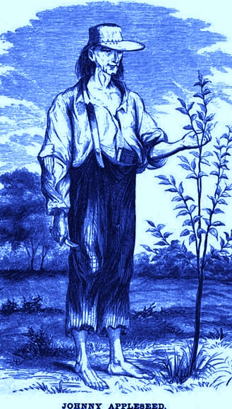 http://commons.wikimedia.org/wiki/File:Johnny_Appleseed_1.jpg