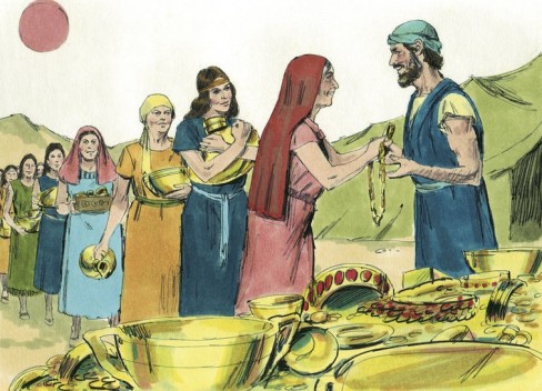 http://commons.wikimedia.org/wiki/File:Book_of_Exodus_Chapter_33-1_(Bible_Illustrations_by_Sweet_Media).jpg
