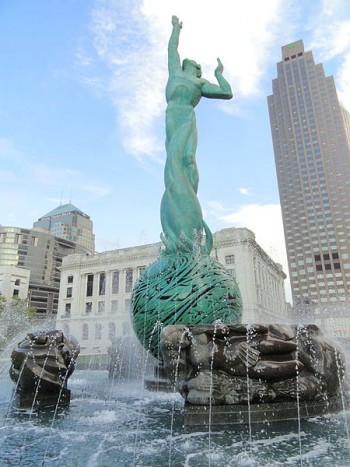 http://commons.wikimedia.org/wiki/File:Fountain_of_Eternal_Life_-_Cleveland,_Ohio_-_DSC07944.JPG