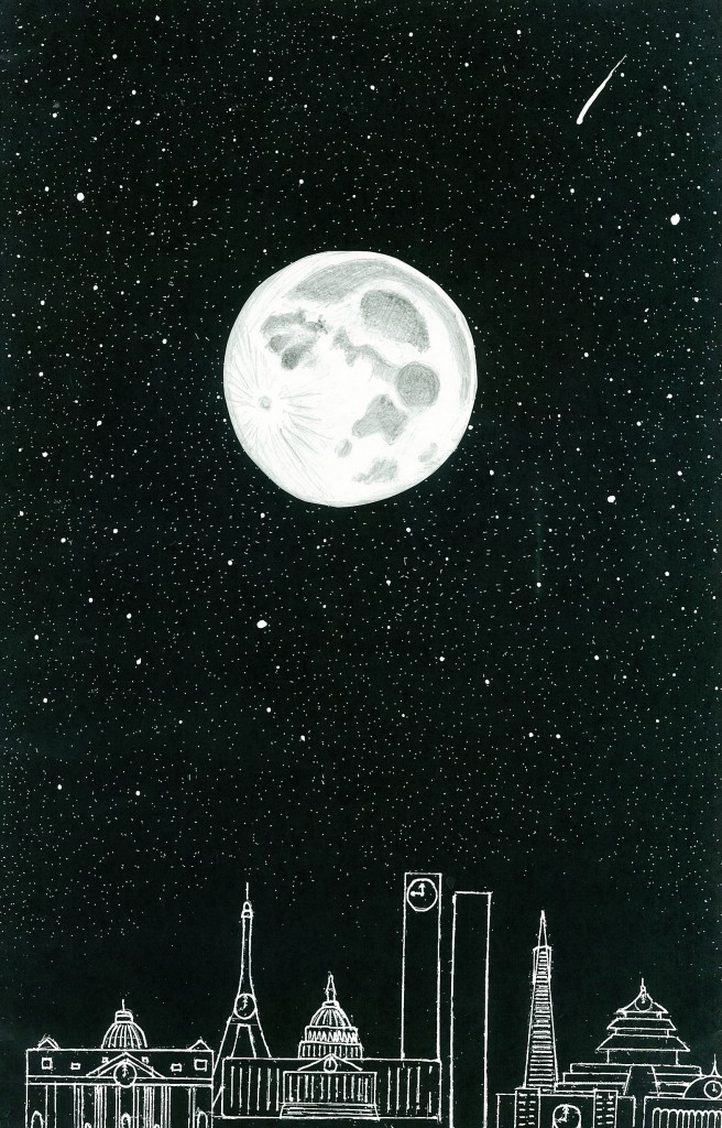 2nd face in moon "The Swine"
