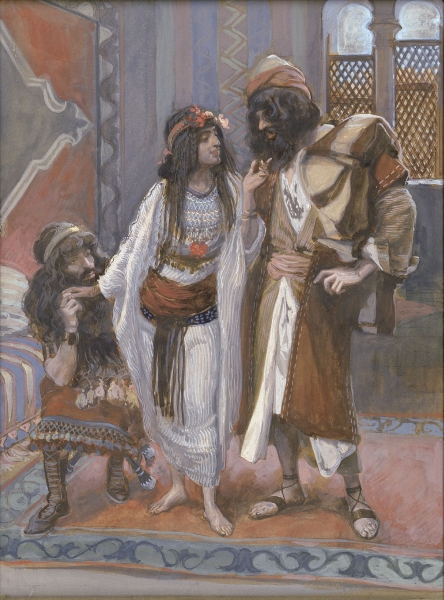 http://en.wikipedia.org/wiki/File:Tissot_The_Harlot_of_Jericho_and_the_Two_Spies.jpg