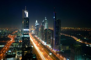 http://en.wikipedia.org/wiki/File:Dubai_night_skyline.jpg
