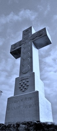 http://commons.wikimedia.org/wiki/File:The_White_Cross_Vukovar_Croatia.jpg