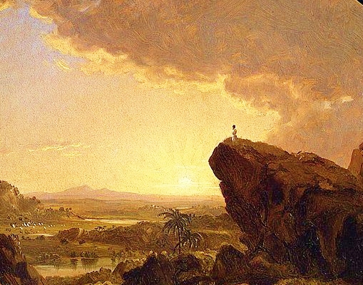 http://commons.wikimedia.org/wiki/File:Moses_Viewing_the_Promised_Land_Frederic_Edwin_Church.jpg