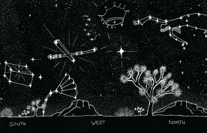 summer constellation w/woman & ark