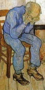http://commons.wikimedia.org/wiki/File:Vincent_van_Gogh_-_Old_Man_in_Sorrow_(On_the_Threshold_of_Eternity).jpg