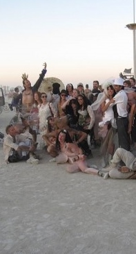 http://commons.wikimedia.org/wiki/File:Burning_Man_2013_Photo_chapel,_The_wedding_party!_(9660390094).jpg