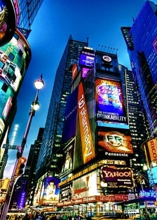 http://commons.wikimedia.org/wiki/File:Times_Square,_New_York_City_(HDR).jpg