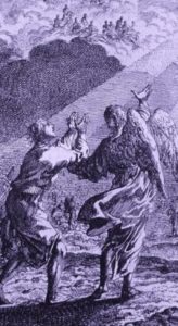 http://commons.wikimedia.org/wiki/File:Teachings_of_Jesus_38_of_40._the_rapture._one_in_the_field._Jan_Luyken_etching._Bowyer_Bible.gif