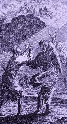 http://commons.wikimedia.org/wiki/File:Teachings_of_Jesus_38_of_40._the_rapture._one_in_the_field._Jan_Luyken_etching._Bowyer_Bible.gif