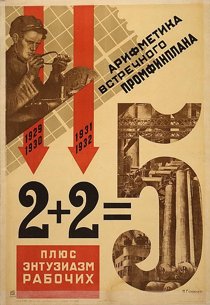 https://commons.wikimedia.org/wiki/File:Yakov_Guminer_-_Arithmetic_of_a_counter-plan_poster_(1931).jpg